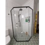 Australia Custom made Semi-Frameless Diamond Shower Screen (900-1000) * (900-1000) * 1950 Australia Custom made Semi-Frameless Diamond Shower Screen (900-1000) * (900-1000) * 1950